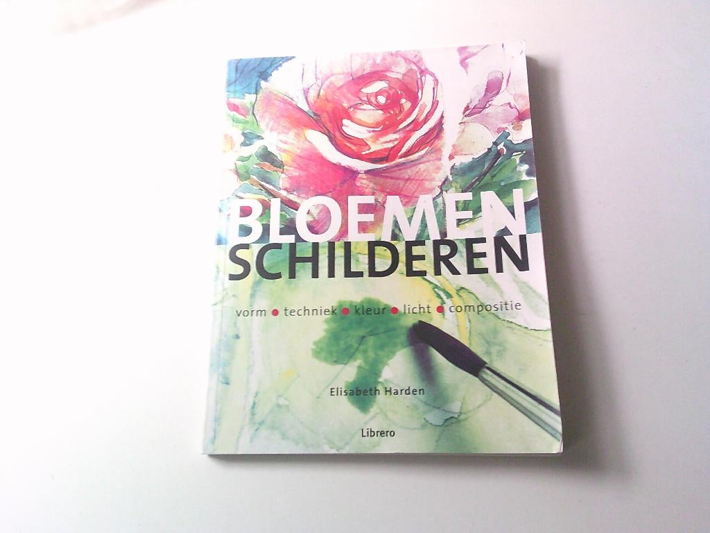 boek bloemen schilderen elisabeth harden, Ophalen, Zo goed als nieuw, Overige typen
