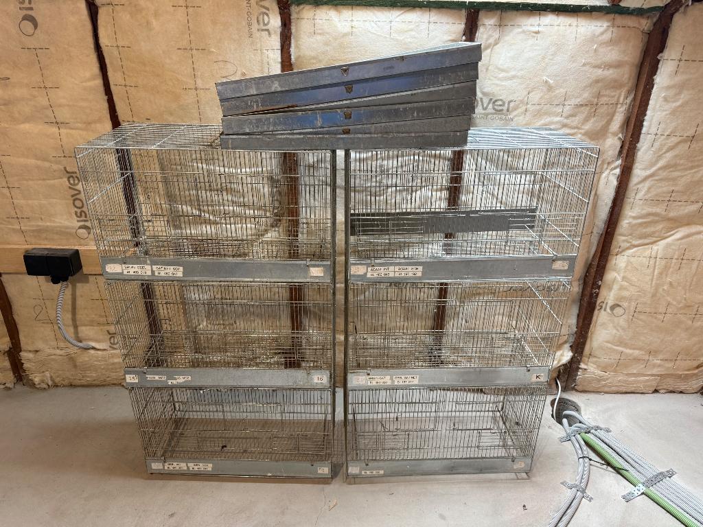 Draadkooitjes, Dieren en Toebehoren, Ophalen, Gebruikt, Aluminium, Vogelkooi