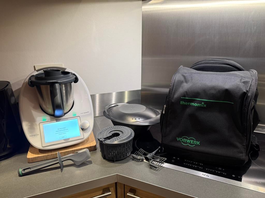 Thermomix TM6 complet en très bon état + sac transport, Enlèvement, Utilisé