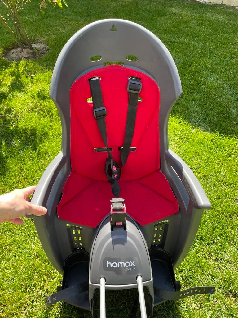 Fietsstoel Hamax Smiley, Enlèvement, Utilisé