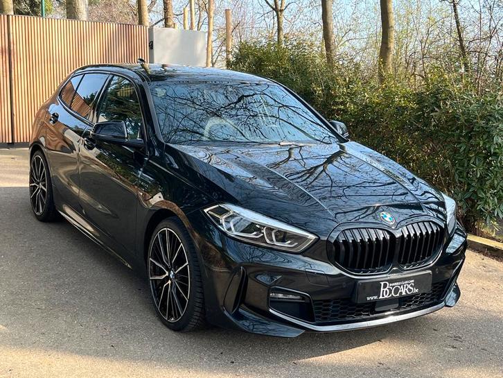 BMW 118 M-Pakket-Led-Prof-Cockpit Pro-Leer-Zetelv.-19", Auto's, BMW, Bedrijf, Te koop, 1 Reeks, ABS, Adaptieve lichten, Airbags