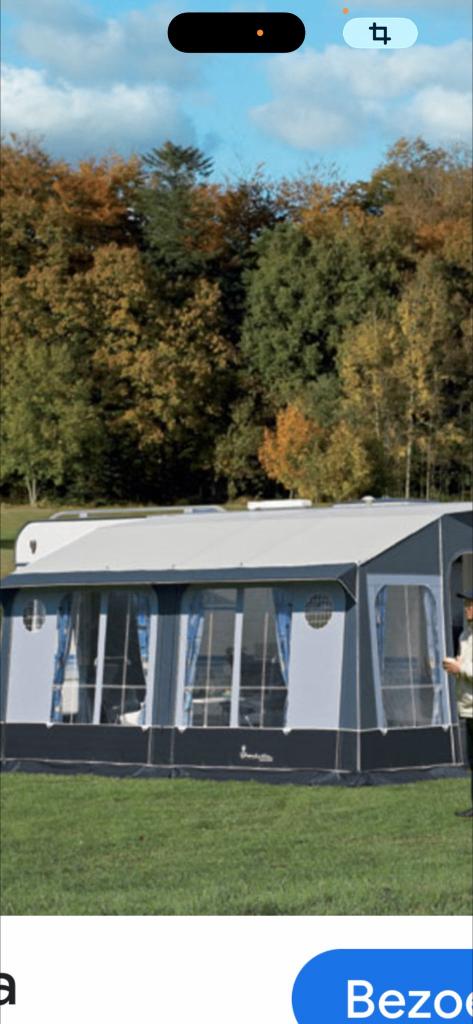 Voor tent, Caravans en Kamperen, Tenten, Ophalen, Zo goed als nieuw, Tot en met 4