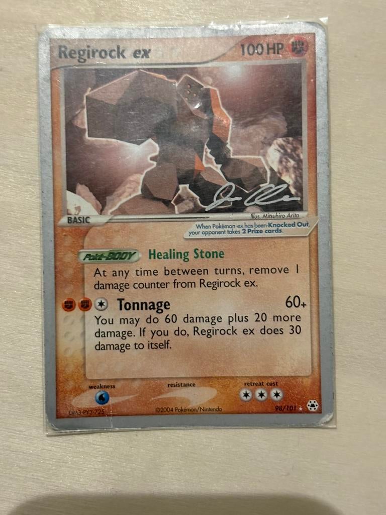 Regirock ex 98/101 - Championnats du monde 2006, Enlèvement ou Envoi, Comme neuf