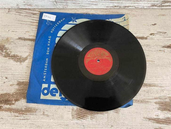 Dick Willebrandts – Pianomedley No. 2 78 toeren [p2544], Cd's en Dvd's, Vinyl | Pop, Zo goed als nieuw, Verzenden