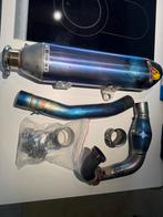 4.1 FMF Exhaust / Tekmo titanium race line, Vélos & Vélomoteurs, Cyclomoteurs | Tuning & Styling, Enlèvement ou Envoi, Comme neuf