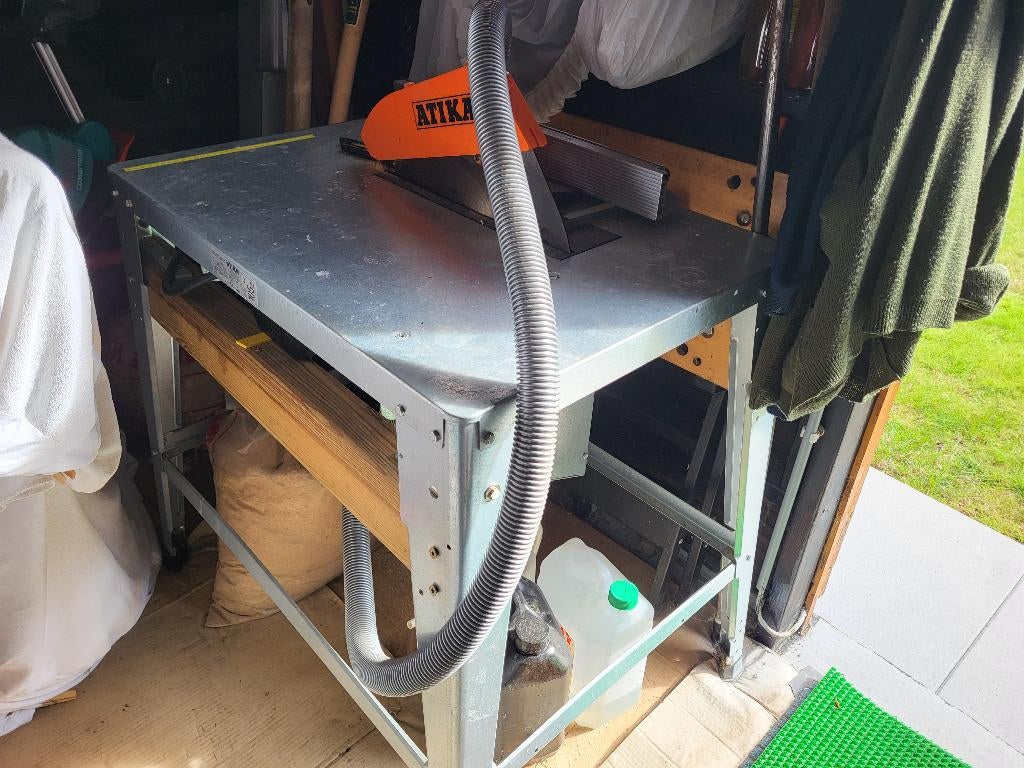 Tafelzaag machine met zaagblad van 315mm ATIKA, Ophalen, 70 mm of meer, Atika, Zo goed als nieuw