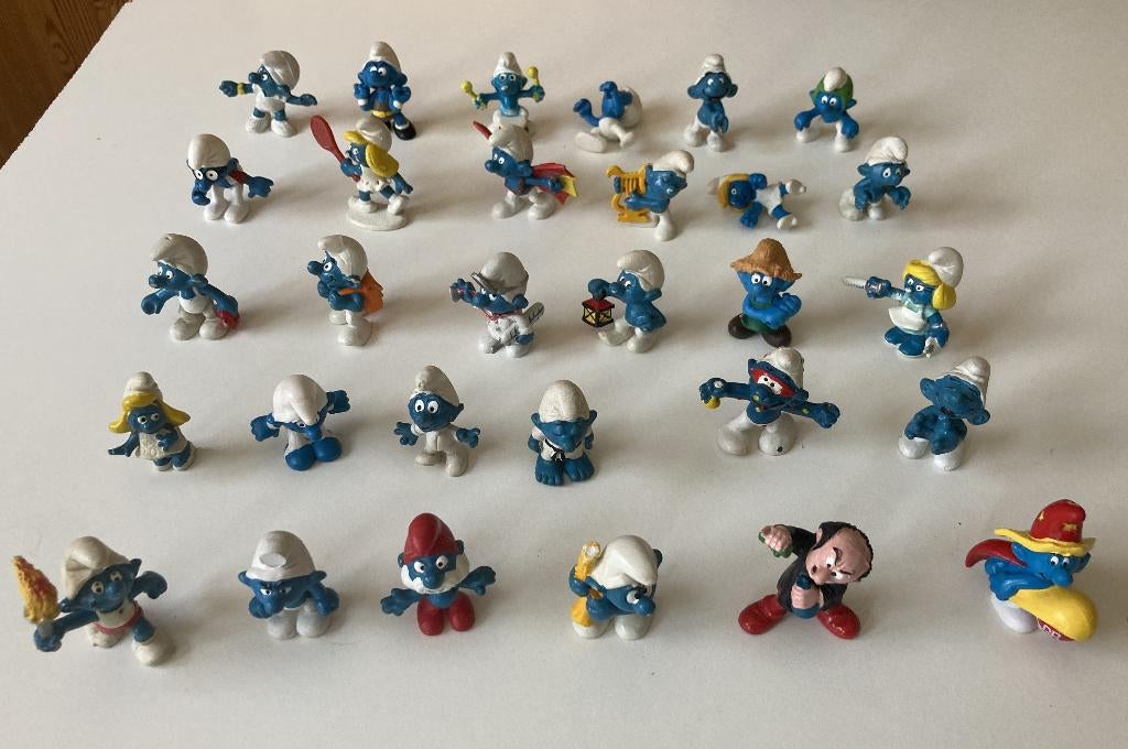 Schtroumpfs (figurines différentes) - vendues par lot de 10, Enlèvement, Utilisé, Autres Schtroumpfs, Poupée, Figurine ou Peluche