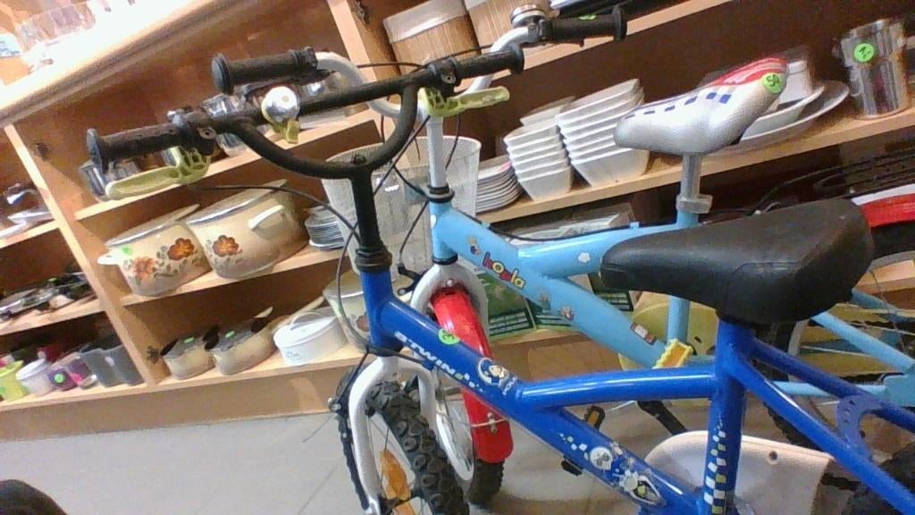 KINDERFIETSJE, Ophalen, Zijwieltjes