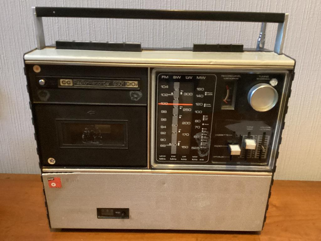 Basf radio recorder 9301 Cr02, Ophalen, Gebruikt, Radio