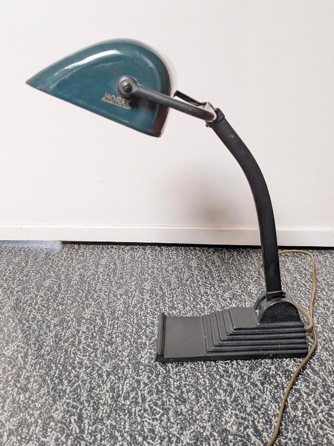 Horax bankierslamp, Antiek en Kunst, Antiek | Verlichting, Ophalen