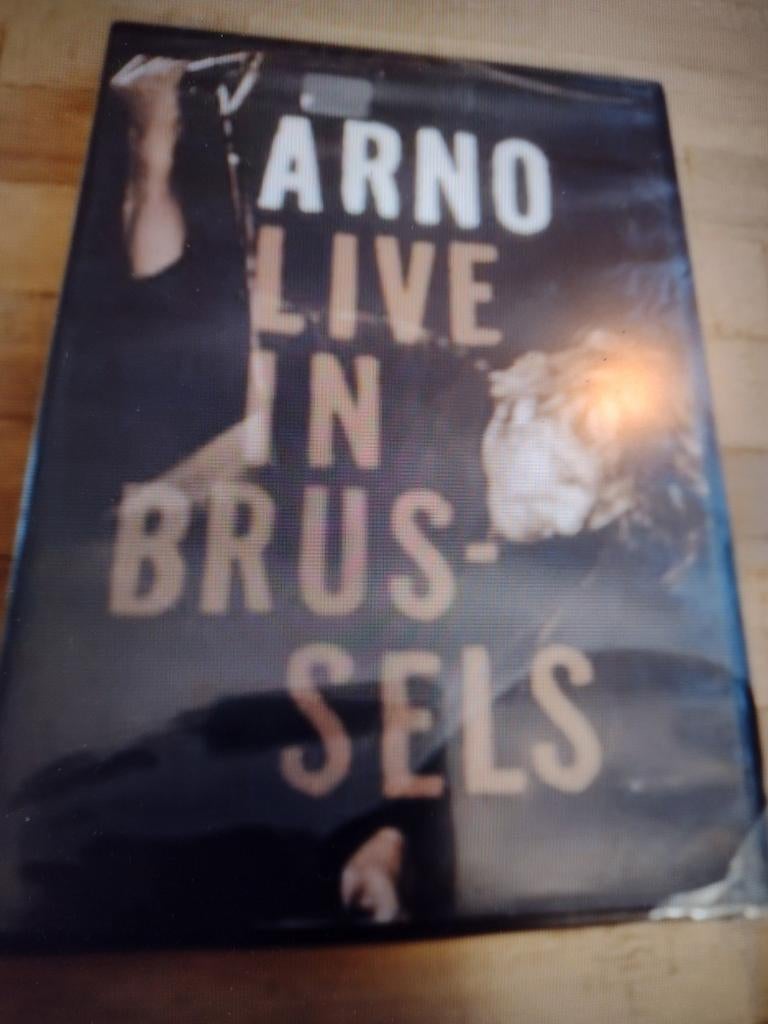 DVD nieuwstaat: ARNO LIVE IN BRUSSELS+BONUS (Live WERCHTER), Ophalen of Verzenden, Nieuw in verpakking, Muziek en Concerten