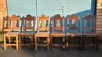 Chaises en chêne 6x, Maison & Meubles, Brun, Enlèvement, Bois, Cinq, Six Chaises ou plus