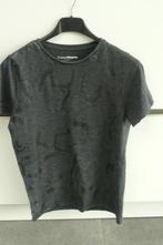 Zwarte T-shirt met opdruk (K428), Enfants & Bébés, Vêtements enfant | Taille 164, Garçon, Enlèvement ou Envoi, Chemise ou À manches longues