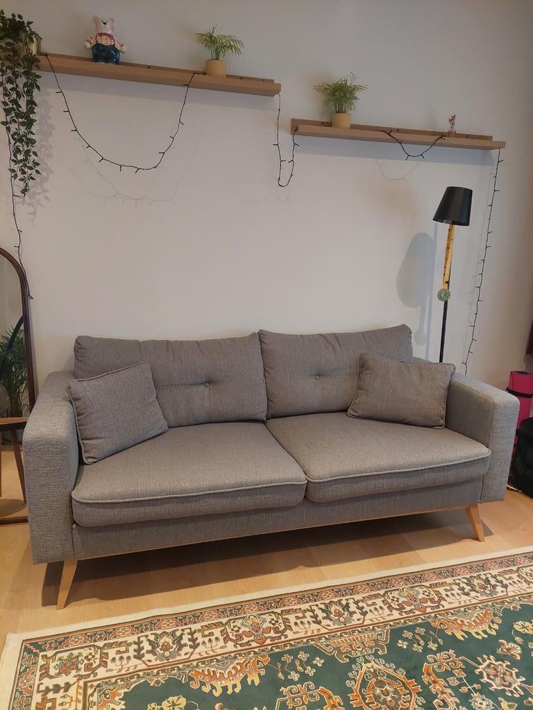 Ruime 2,5p zetel, Huis en Inrichting, Zetels | Complete zithoeken, Ophalen, Stof