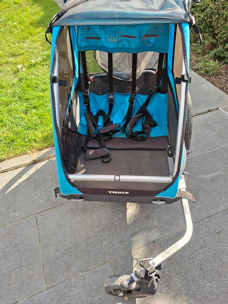 Fietskar Thule coaster xt, Ophalen