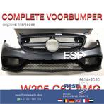 W205 C63 AMG VOORBUMPER COMPLEET Mercedes C Klasse 2014-2019, Auto-onderdelen, Gebruikt, -, Voor, Ophalen of Verzenden