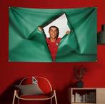 Grands drapeaux Ronaldo (150x90cm), Divers, Drapeaux & Banderoles, Enlèvement ou Envoi, Neuf