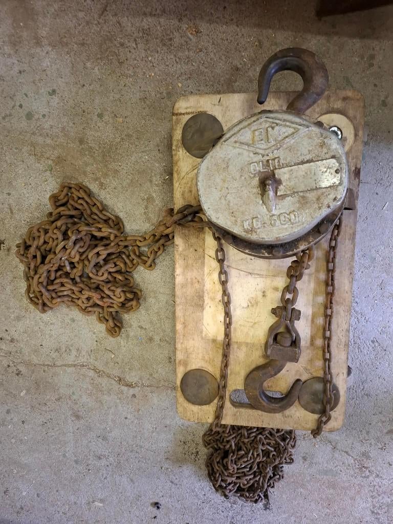 palan à chaine, Bricolage & Construction, Enlèvement