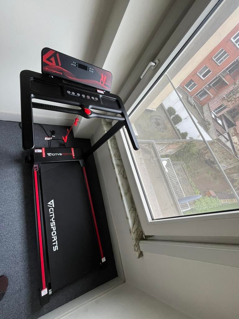 Tapis roulant électrique, Sports & Fitness, Enlèvement, Comme neuf, Jambes, Tapis roulant