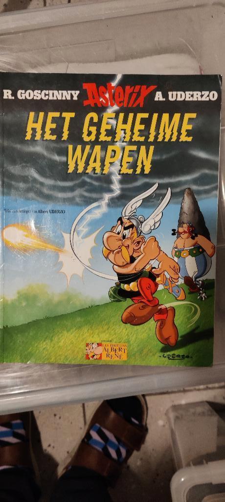 Asterix en het geheime wapen, Une BD, Enlèvement, Utilisé, Goscinny - Uderzo