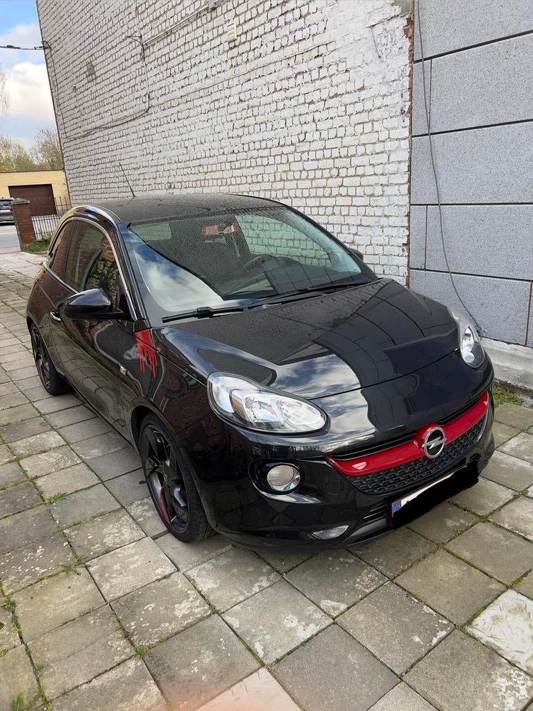 OPEL Adam 1.0 Glam 2016 Benzine AIRCO/CRUYS, Auto's, Opel, ADAM, Zwart, 3 deurs, Euro 6