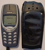 Nokia 3310 met hoesje, Gebruikt, Blauw, Geen camera, Fysiek toetsenbord