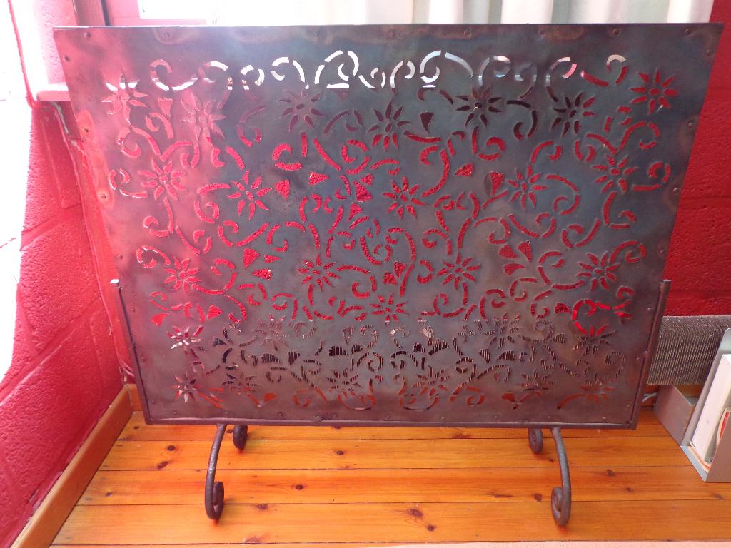 haardbescherming open haard, Ophalen, Gebruikt