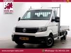Volkswagen Crafter 50 2.0 TDI 177pk Open Laadbak L433cm Trek, Auto's, Bestelwagens en Lichte vracht, Wit, Bedrijf, Onderhoudsboekje