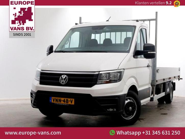 Volkswagen Crafter 50 2.0 TDI 177pk Open Laadbak L433cm Trek, Auto's, Bestelwagens en Lichte vracht, Bedrijf, ABS, Airconditioning