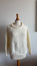 Pull/pull (écru/blanc en laine), Enlèvement, Comme neuf, Taille 36 (S), Blanc