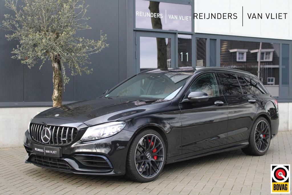 2019 c63s amg lichte vracht btw auto achterbank aanwezig, Automaat, Achterwielaandrijving, 4000 cc, Zwart