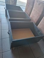 3 grote schuiven op wieltjes voor ev. Onder bed, Enlèvement