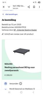 Zware parasolvoet nog geen jaar oud met fabrieksgarantie, Ophalen, Parasolvoet