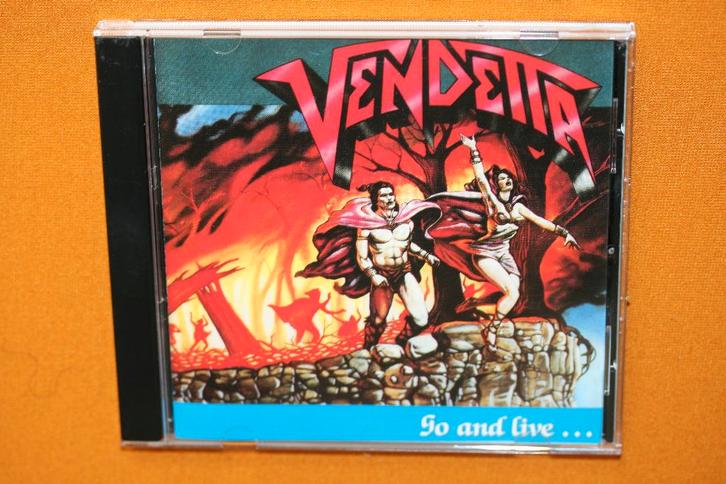 CD - Vendetta – Go And Live...Stay And Die, Cd's en Dvd's, Cd's | Hardrock en Metal, Gebruikt, Ophalen of Verzenden