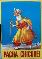 Art Deco Affiche Pacha chicorei poster., Verzamelen, Merken en Reclamevoorwerpen, Ophalen of Verzenden, Zo goed als nieuw, Overige typen