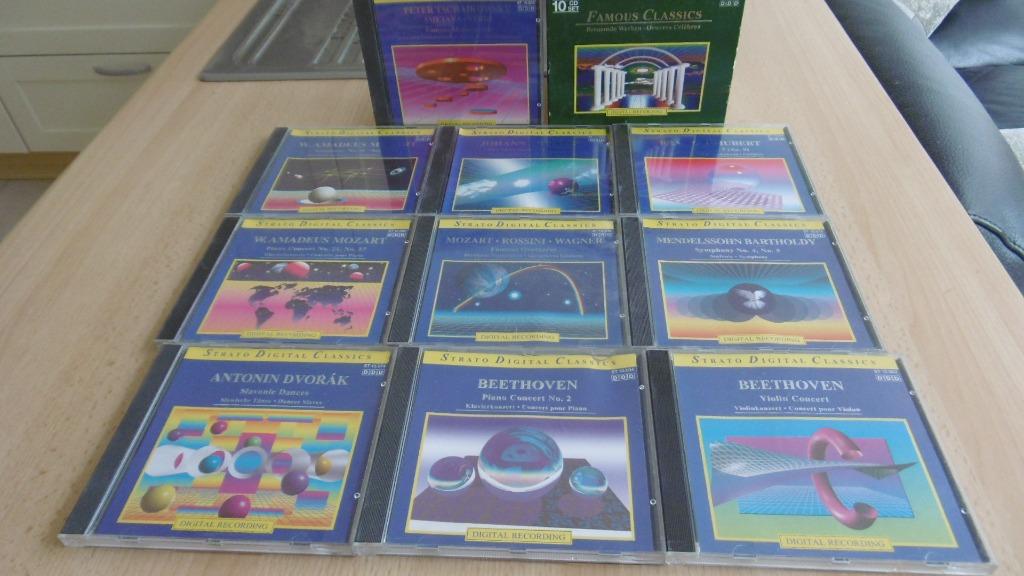 10 CD -Box  Famous Classics Beroemde werken, Ophalen of Verzenden, Gebruikt