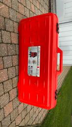 Bouwlaser Futech multicross 8 rood met 2 ontvangers, Doe-het-zelf en Bouw, Gereedschapskisten, Ophalen, Zo goed als nieuw