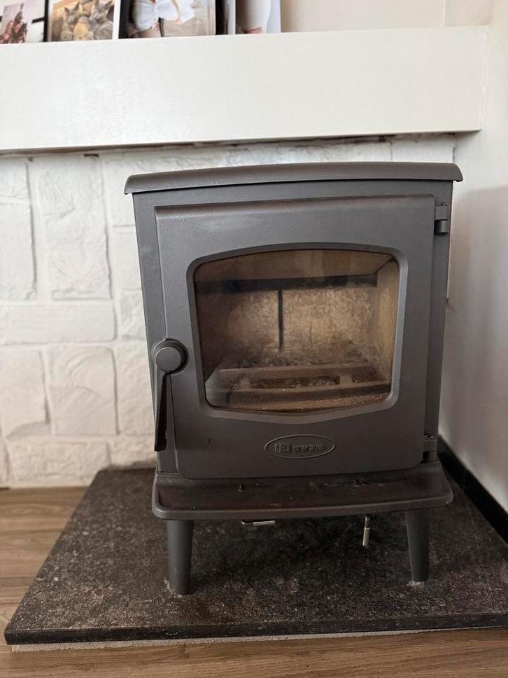 Dovre Houtkachel bouwjaar 2017, Huis en Inrichting, Kachels, Gebruikt, Vrijstaand, Houtkachel, Hout, Ophalen