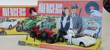 CORGI TOYS CADEAUSET REF 40 THE AVENGERS  beschikbaar voor biedingen