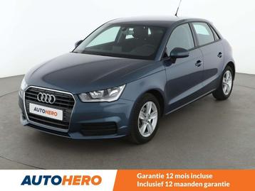 Audi A1 1.0 TFSI (bj 2017), Auto's, Voorwielaandrijving, Stof, Blauw, https://public.car-pass.be/vhr/e651a9ba-6aa9-41eb-a76c-6c349edbfb00