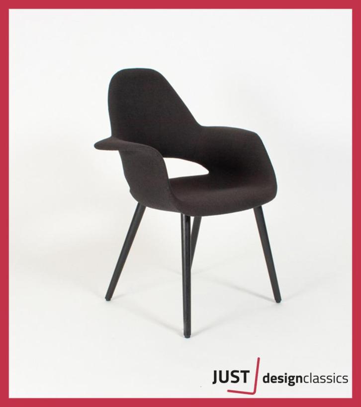 Vitra Organic Conference Chair Bruin (voorraad:8), Huis en Inrichting, Stoelen, Zo goed als nieuw, Vijf, Zes of meer stoelen, Bruin