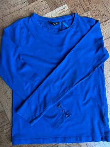 Toffe t-shirt blauw JBC, lange mouw, 128cm