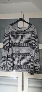 Blouse Street One noire et blanche. 44eur/46fr. Comme neuve, Ophalen of Verzenden, Zo goed als nieuw