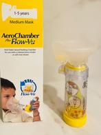 Aero chamber plus flow vu, Enfants & Bébés, Comme neuf, Medicatie en verzorging, Enlèvement