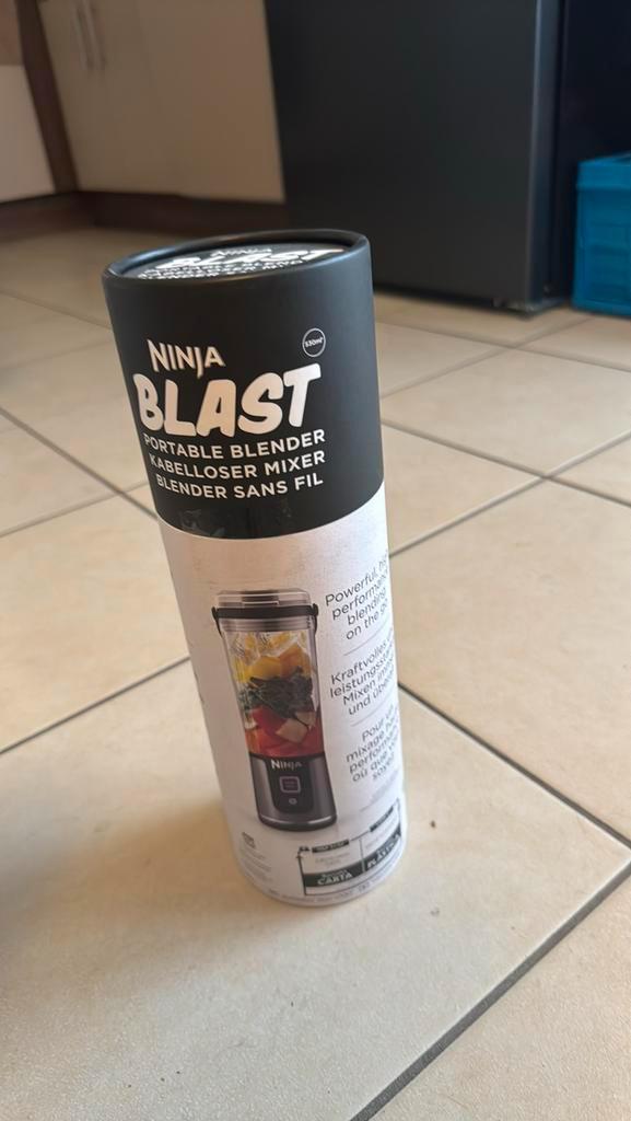 Blender Ninja Blast – Neuf, portable et rechargeable USB, Huis en Inrichting, Keuken | Keukenbenodigdheden, Nieuw, Ophalen