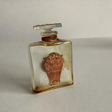 antiek parfumflesje Golden Morn beschikbaar voor biedingen