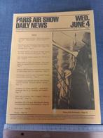 Paris air show 1975, Boek of Tijdschrift, Gebruikt, Ophalen of Verzenden