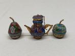 8 miniaturen van Cloisonné, Ophalen of Verzenden