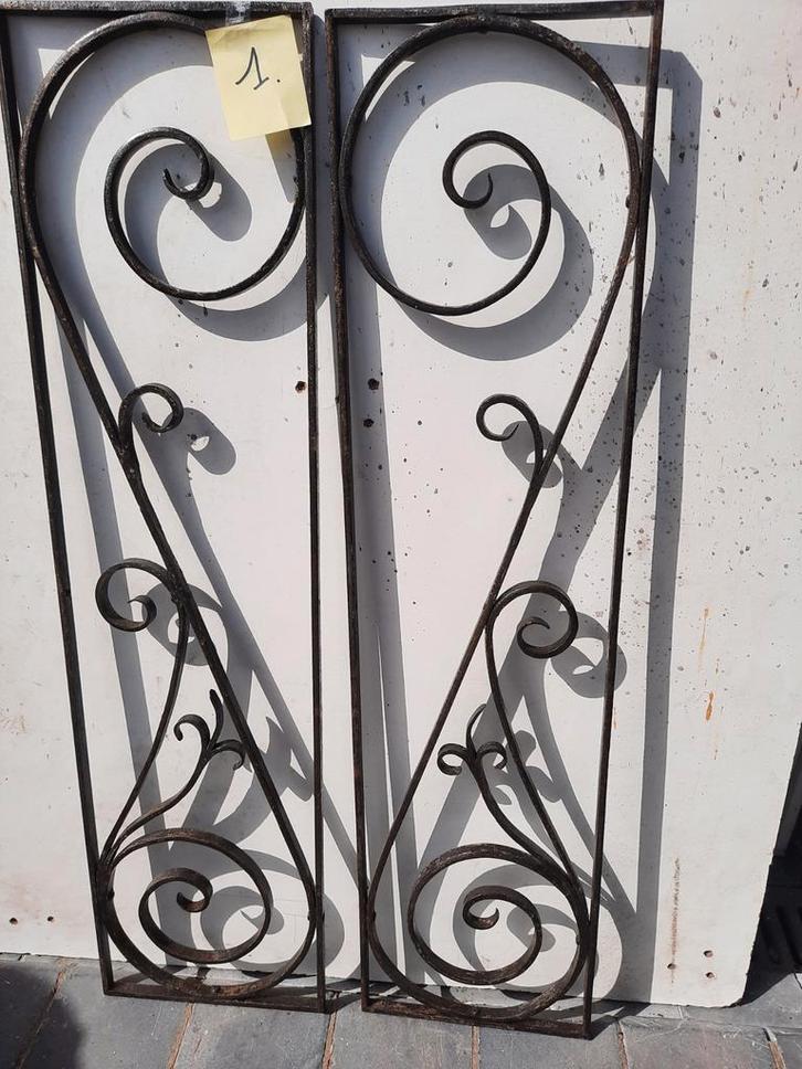 Smeedijzeren grills, Tuin en Terras, Tuinwanddecoratie, Gebruikt, Ophalen