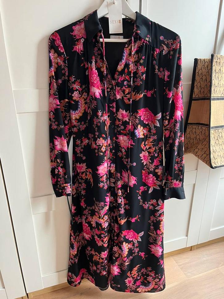 Senso - Stijlvolle en feestelijke hemdsjurk - size M - new, Kleding | Dames, Jurken, Nieuw, Maat 38/40 (M), Roze, Ophalen of Verzenden